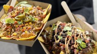 The Fat Buddha Food Truck Wedding Nachos